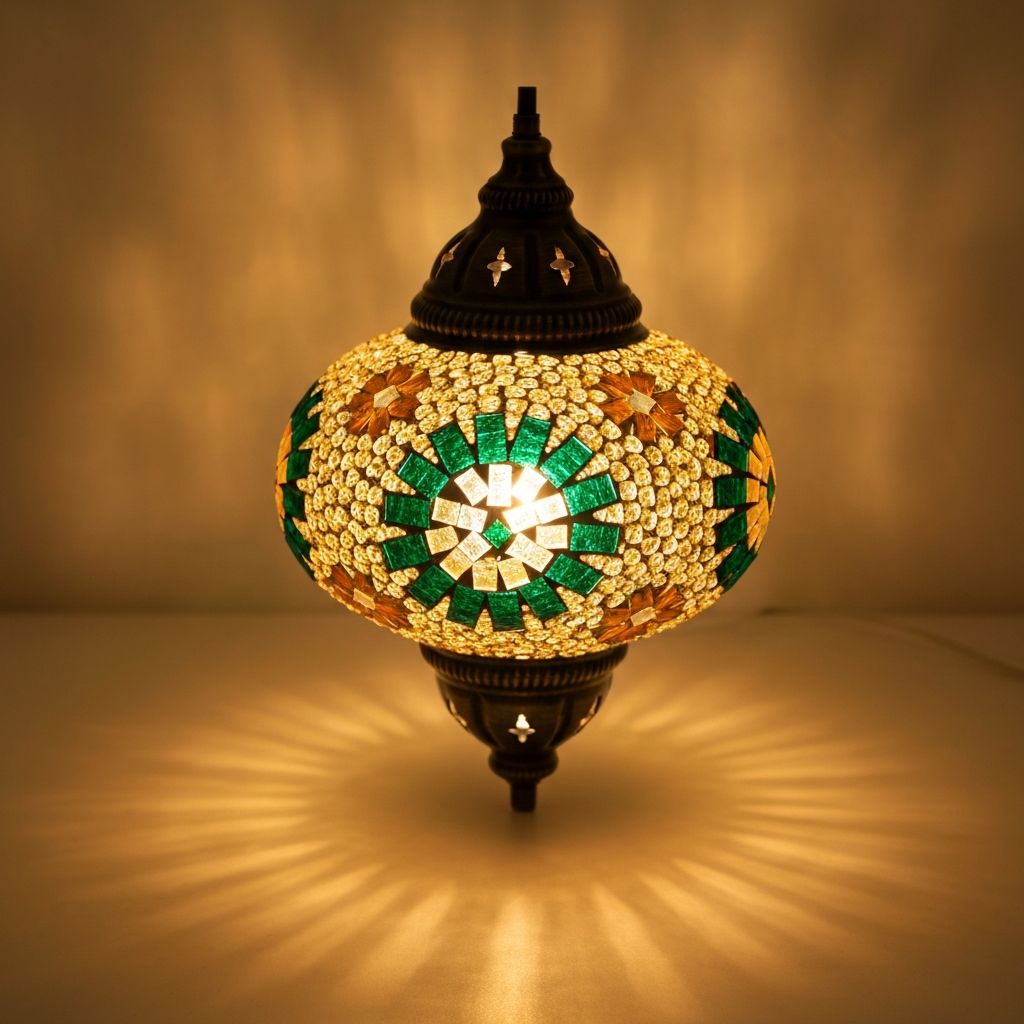 Emerald & amber